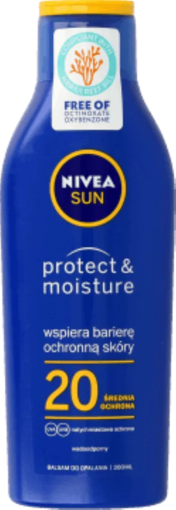 Nivea Sun, Nawilżający balsam do opalania SPF 20