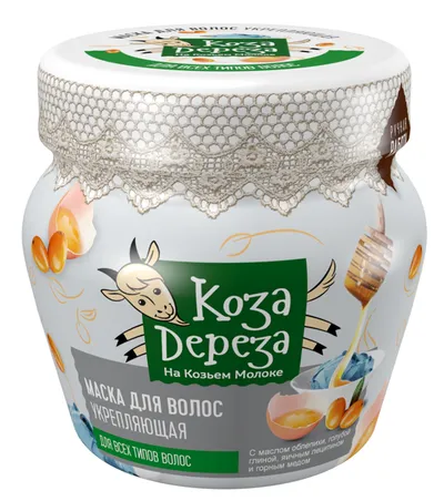 Fitokosmetik Koza Dereza, Wzmacniająca maska do włosów