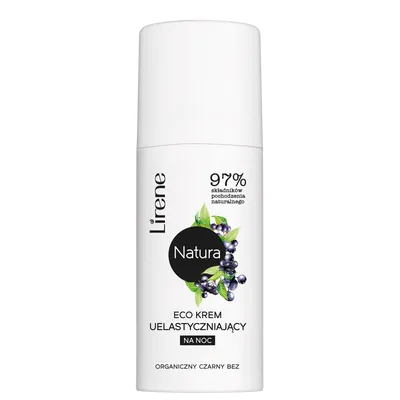 Lirene Dermoprogram Natura, Eco uelastyczniający krem do twarzy na noc