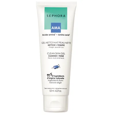 Sephora Collection, AMA Acide Amine Gel Nettoyant Peau Nette [Amino Acid Clean Skin Gel] (Żel do mycia twarzy)