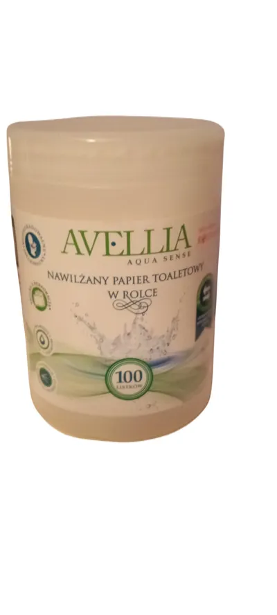 Avellia Aqua Sense, Nawilżany papier toaletowy w rolce
