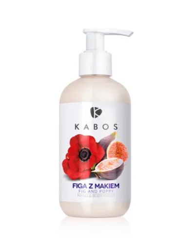 Kabos Cosmetics Fig and Poppy, Hand & Body Fresh (Balsam do ciała i rąk `Figa z makiem`)
