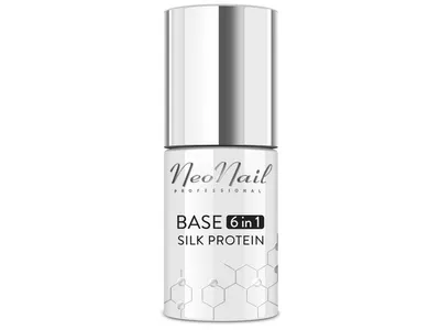 NeoNail 6 in1 Silk Protein Base (Proteinowa baza 6 w 1)