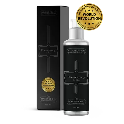PheroStrong PheroStrong for Men Massage Oil (Olejek do masażu mężczyzn z feromonami)