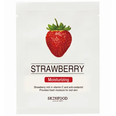 SkinFood Strawberry, Beauty in a Food Mask Sheet (Maska w płachcie z truskawką)