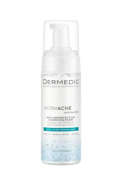 Dermedic Normacne, Anti-Imperfection Cleansing Foam (Pianka oczyszczająca do twarzy przeciw niedoskonałościom)