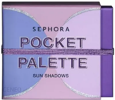 Sephora Collection, Pocket Palette Sun Shadows Twilight Gleam (Kieszonkowa paleta 6 cieni do powiek)