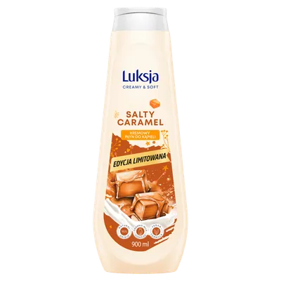 Luksja Salty Caramel, Kremowy płyn do kąpieli