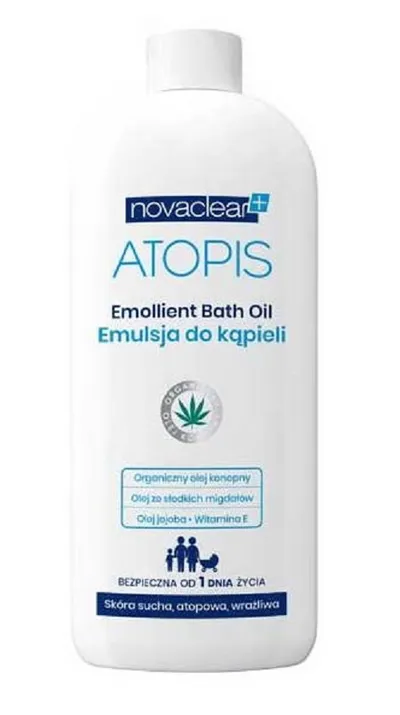 Novaclear Atopis, Emolient Bath Oil (Emulsja do kąpieli)