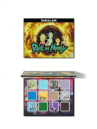Sheglam Sheglam x Rick and Morty, The Meaning(Lessness) Of Life, Eyeshadow Palette (Paleta cieni do powiek)