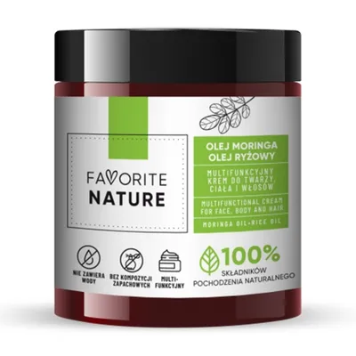 Favorite Nature Krem multifunkcyjny do twarzy, ciała i włosów `Olej moringa`
