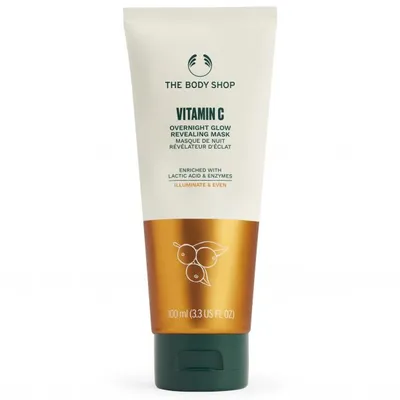 The Body Shop Vitamin C, Overnight Glow Revealing Mask (Wegańska maseczka na noc)