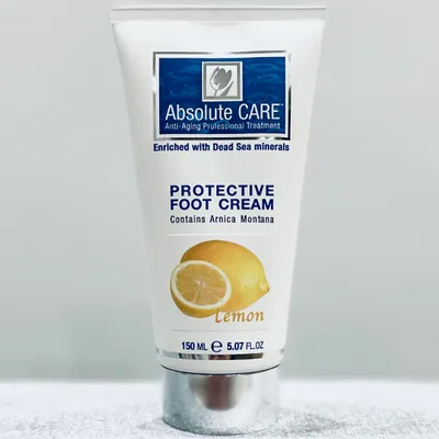 Absolute Care Protective Foot Cream  Lemon (Krem do stóp z minerałami z Morza Martwego `Cytryna`)
