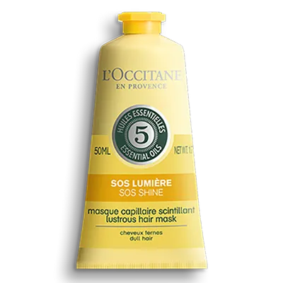 L'Occitane SOS Lumiere Masque Capillaire Scintillant (Maska do włosów S.O.S. `Blask`)