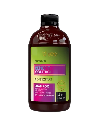 Three Therapy Benefit Control, Bio Enzimas Shampoo (Szampon regenerujący)