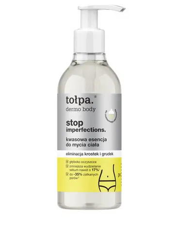Tołpa Dermo Body, Stop Imperfections, Kwasowa esencja do mycia ciała