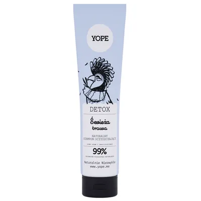 Yope Detox, Naturalny szampon oczyszczający `Świeża trawa`