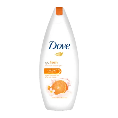 Dove Go Fresh Revitalize, Żel pod prysznic z mandarynką i kwiatem tiare (nowa wersja)