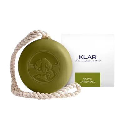 Klar Olive & lavendel Seife (Mydło do włosów i ciała `Oliwka i lawenda`)