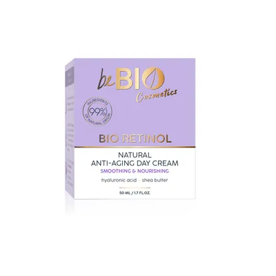 beBIO bio Retinol, Naturalny krem do twarzy anti-aging do twarzy na dzień