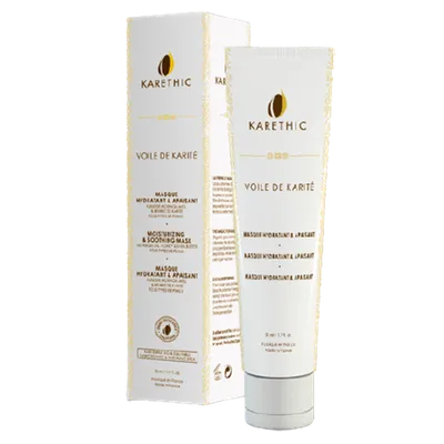 Karethic Voile de Karite, Moisturizing & Soothing Mask (Nawilżająca kremowa maseczka)