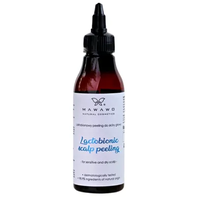Mawawo Natural Cosmetics Lactobionic Scalp Peeling (Laktobionowy peeling do skóry głowy)