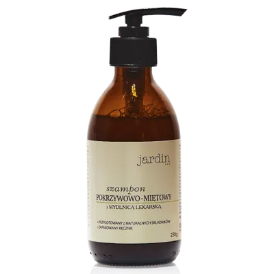 Jardin Cosmetics Szampon do włosów `Pokrzywowo - miętowy`