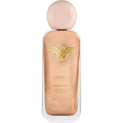 Catrice Wonder Woman, Shimmer Body Oil (Rozświetlający olejek do ciała)