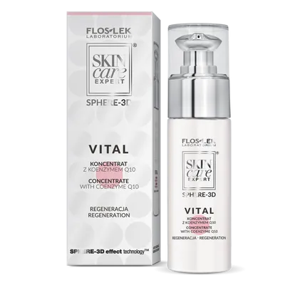 Floslek Skin Care Expert Sphere 3D Vital, Koncentrat serum z koenzymem Q10