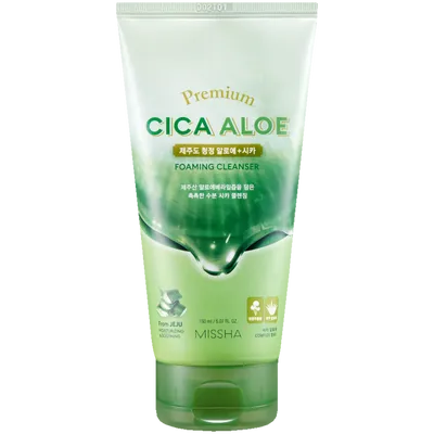 Missha Premium Cica Aloe Foaming Cleanser (Pianka do twarzy)