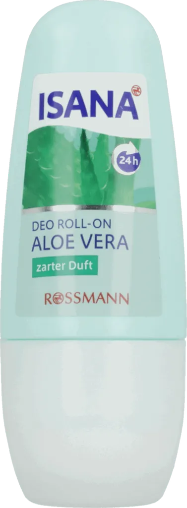 Isana Aloe Vera, Deo Roll - on 24 h (Aloesowy deozodrant w kulce)