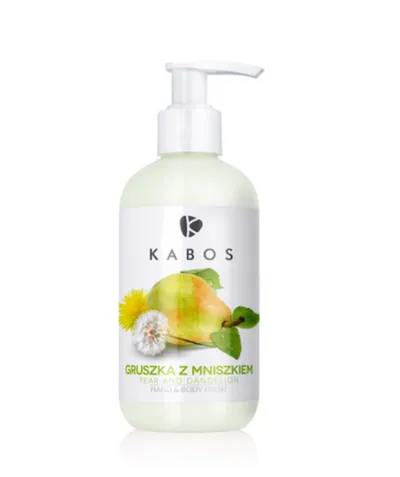 Kabos Cosmetics Pear and Dandalion, Hand & Body Fresh (Balsam do ciała i rąk `Gruszka z mniszkiem`)