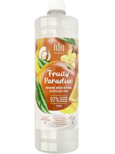 Nau Cosmetics Fruity Paradise (Kremowe mydło w płynie)