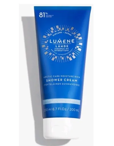 Lumene Lahde, Arctic Care Moisture Rich Shower Cream (Intensywnie nawadniający krem pod prysznic)