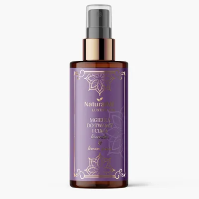 NaturalME Luxury SPA, Lavender & Lemongrass, Mgiełka do twarzy i ciała