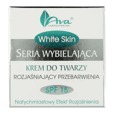 Laboratorium Kosmetyczne AVA White Skin, Krem wybielający na dzień z filtrem UV