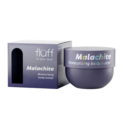 Fluff Malachite Moisturizing Body Butter (Nawilżające masło do ciała z ekstraktem z malachitu)