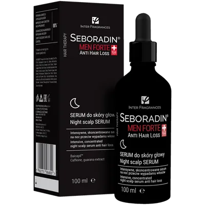 Seboradin Men Forte, Anti Hair Loss, Serum do skóry głowy na noc