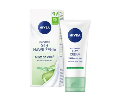 Nivea 24H nawilżenia, Matujący krem do twarzy na dzień