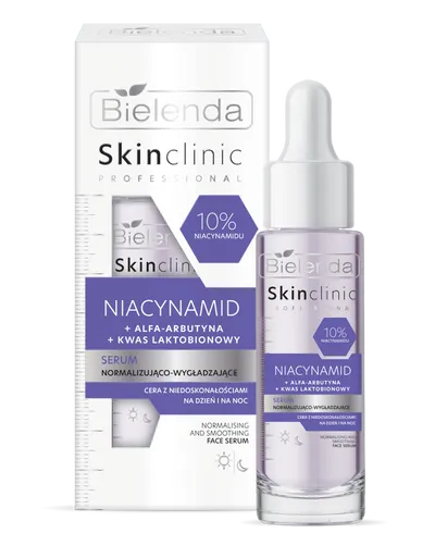 Bielenda Skin Clinic Professional, Serum normalizująco-wygładzające `Niacynamid`