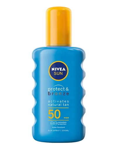 Nivea Sun, Protect & Bronze SPF 50 Sun Spray (Spray do opalania)