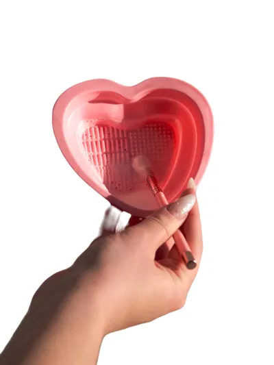Sinsay Heart Collection, Brush Cleaner (Myjka do pędzli)