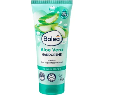Balea Aloe Vera, Hand Cream (Aloes, Krem do rąk (nowa wersja))