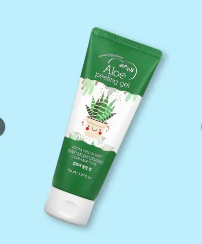 Esfolio Pure Skin Aloe Peeling Gel (Żel peelingujący do twarzy z aloesem)