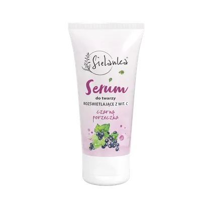 Sielanka Czarna Porzeczka, Rozświetlające serum do twarzy z witaminą C