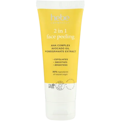 Hebe Cosmetics, 2 in 1 Face Peeling (Peeling 2 w 1 do twarzy)