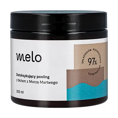 Mel Skin Cosmetics Detoksykujący peeling z błotem z Morza Martwego