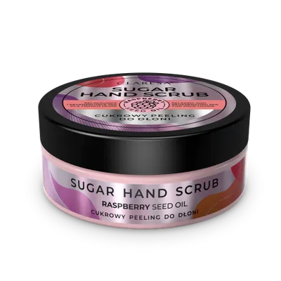 Claresa Sugar Hand Scrub Raspberry Seed Oil (Cukrowy peeling do dłoni)