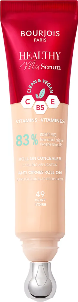 Bourjois Healthy Mix Serum, Roll-On Concealer (Korektor-serum pod oczy)