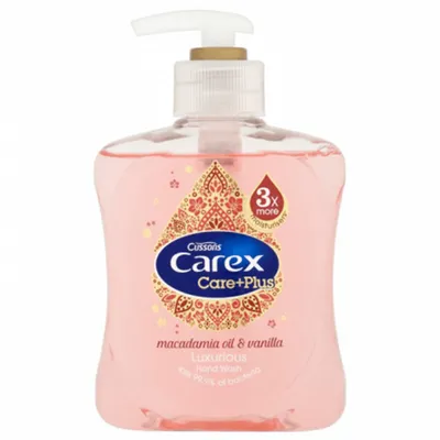 Carex Macadamia Oil & Vanilla Luxurius Hand Wash (Mydło antybakteryjne w płynie)
